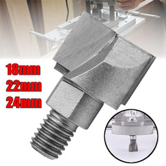 18/22/24mm High Speed Steel Router Bit 10mm Thread Wood Iron Key Hold Cutter