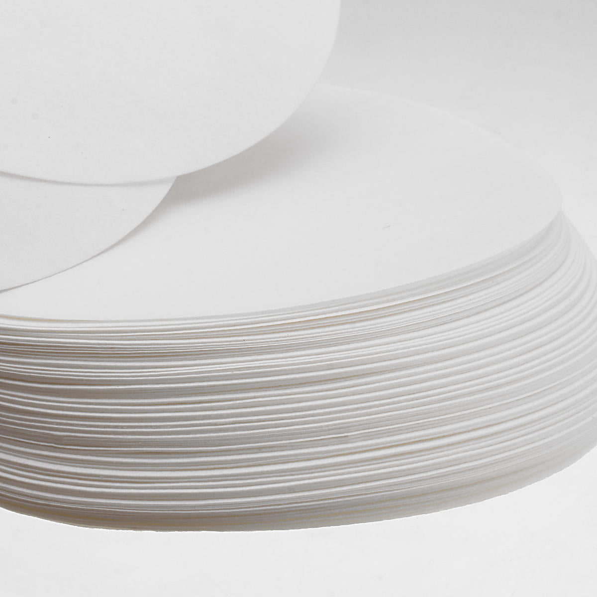 100Pcs/Set 7/9/11/12.5/15/18cm Quantitative Filter Paper Ashless Circular Funnel Sheet Slow Speed 10-15um