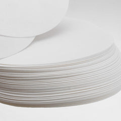 100Pcs/Set 7/9/11/12.5/15/18cm Quantitative Filter Paper Ashless Circular Funnel Sheet Slow Speed 10-15um