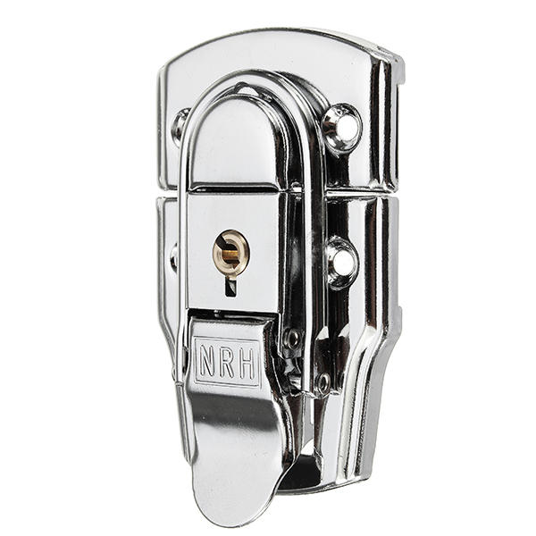 7645mm Chrome Plated Drawbolt Closure Latch Case Latch Key Locking