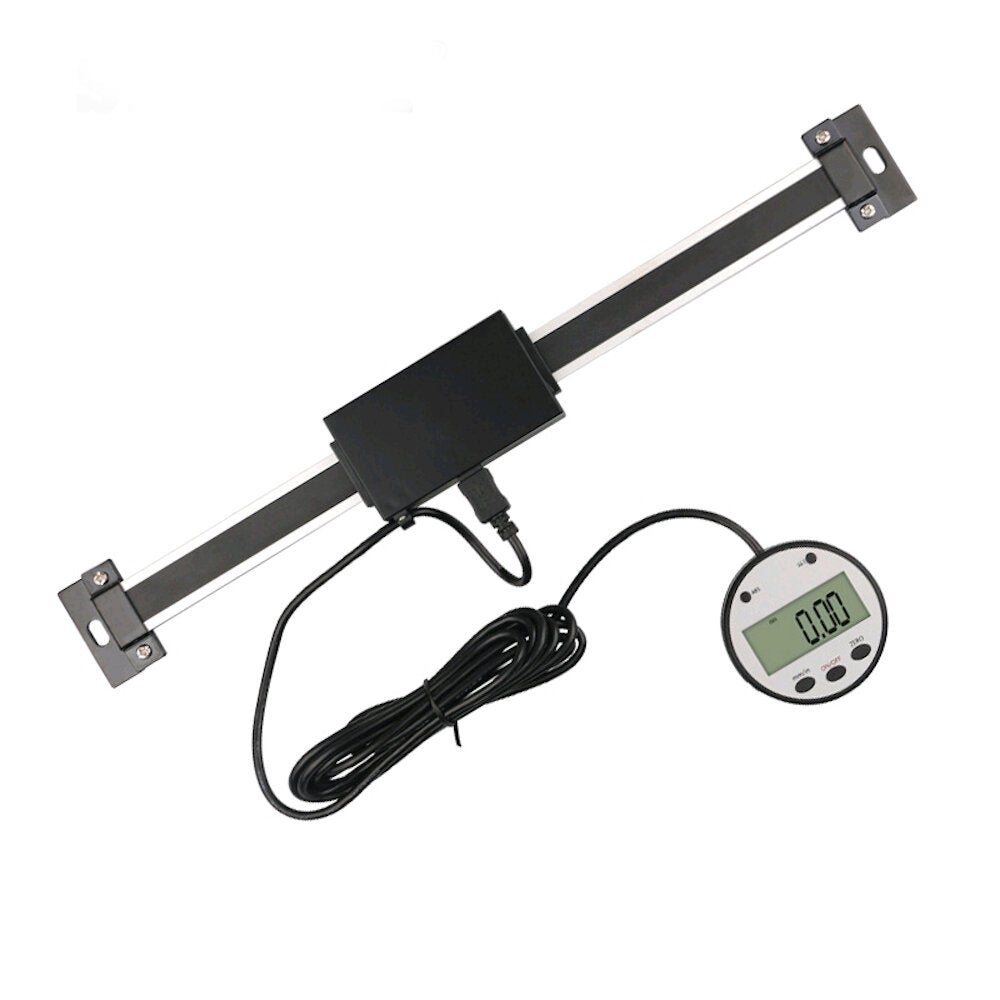 100mm to 600mm Linear Scale Digital Display Ruler Horizontal Vertical Dual-purpose Machine Tools