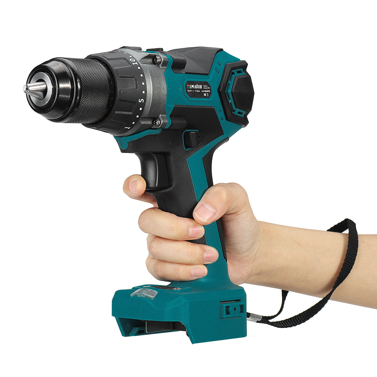 18V Cordless Electric Screwdriver Drill Rechargeable 2 Speed Driver 13mm For Makita Battery