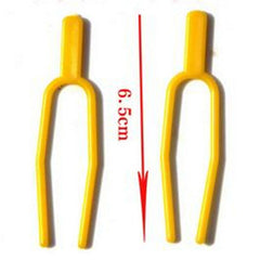 Garden Tools 100pc Plastic Quality Plant Clips Stolons Fixing Fastening Vines Clamp for Farm Clip