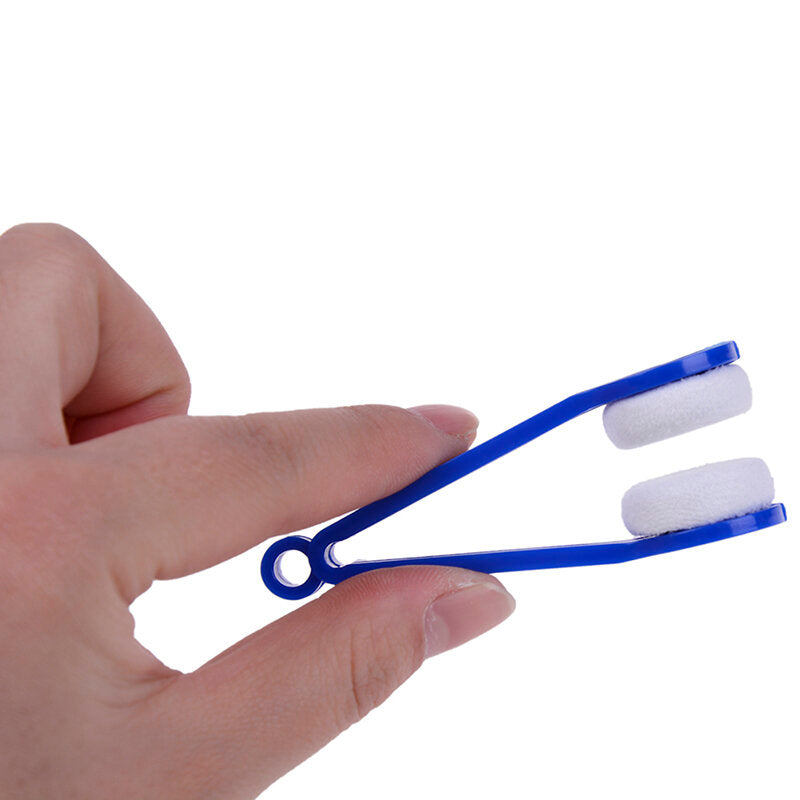 1pc~5PCS Glasses Cleaner Brush Microfiber Clean Brush Mini Sun Glasses Eyeglass Cleaner Brush Cleaning Spectacles Tool