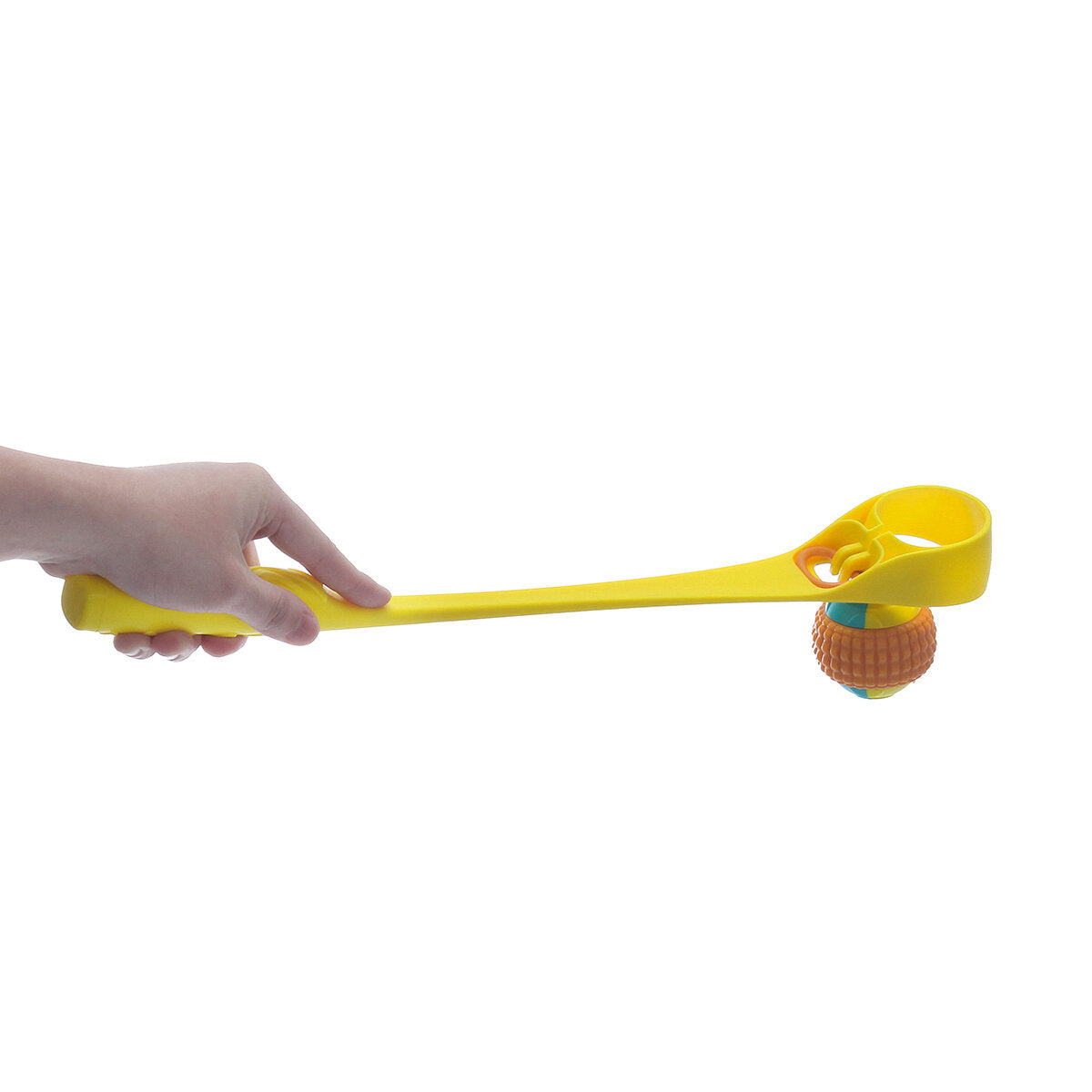 1 SET Dog Ball Launcher Stick Interactive Dog Ball Throwing Stick Toy for Dog Outdoor Walking