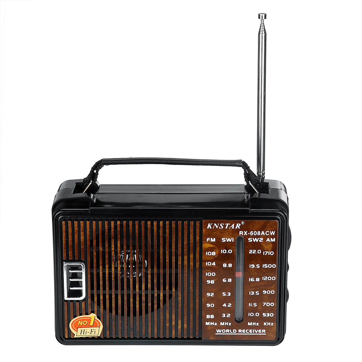 DC 3V Portable FM AM SW1 SW2 Radio 4 Band Gift for Old People