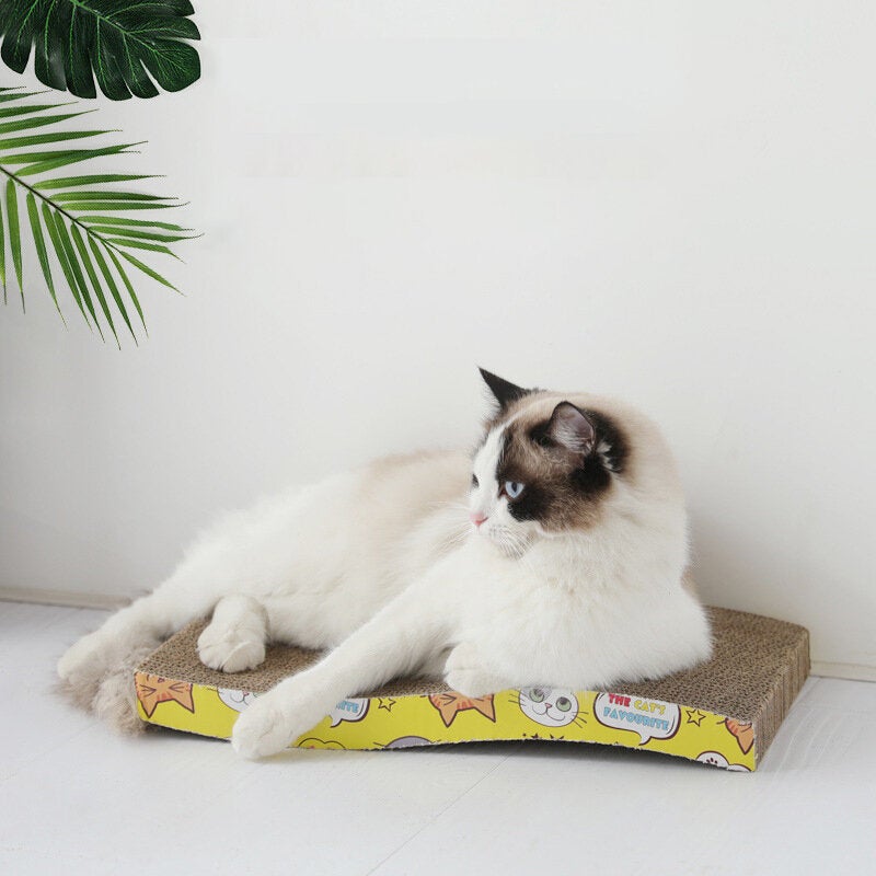 Cat Scraper Wearable Toy Cat Scratcher Cardboard Scraper for Cats Katten Scratch Board Scratching Post Claw Grinder Pet Products