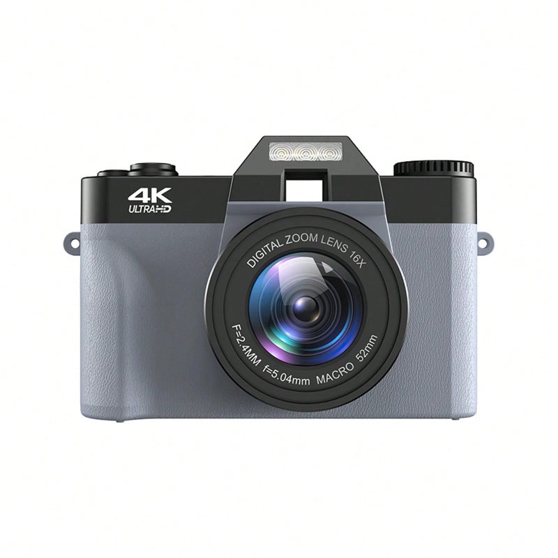 DSLR Digital Camera with 3.0-Inch HD Screen, 48MP, 16x Zoom, 4K Recording, WIFI