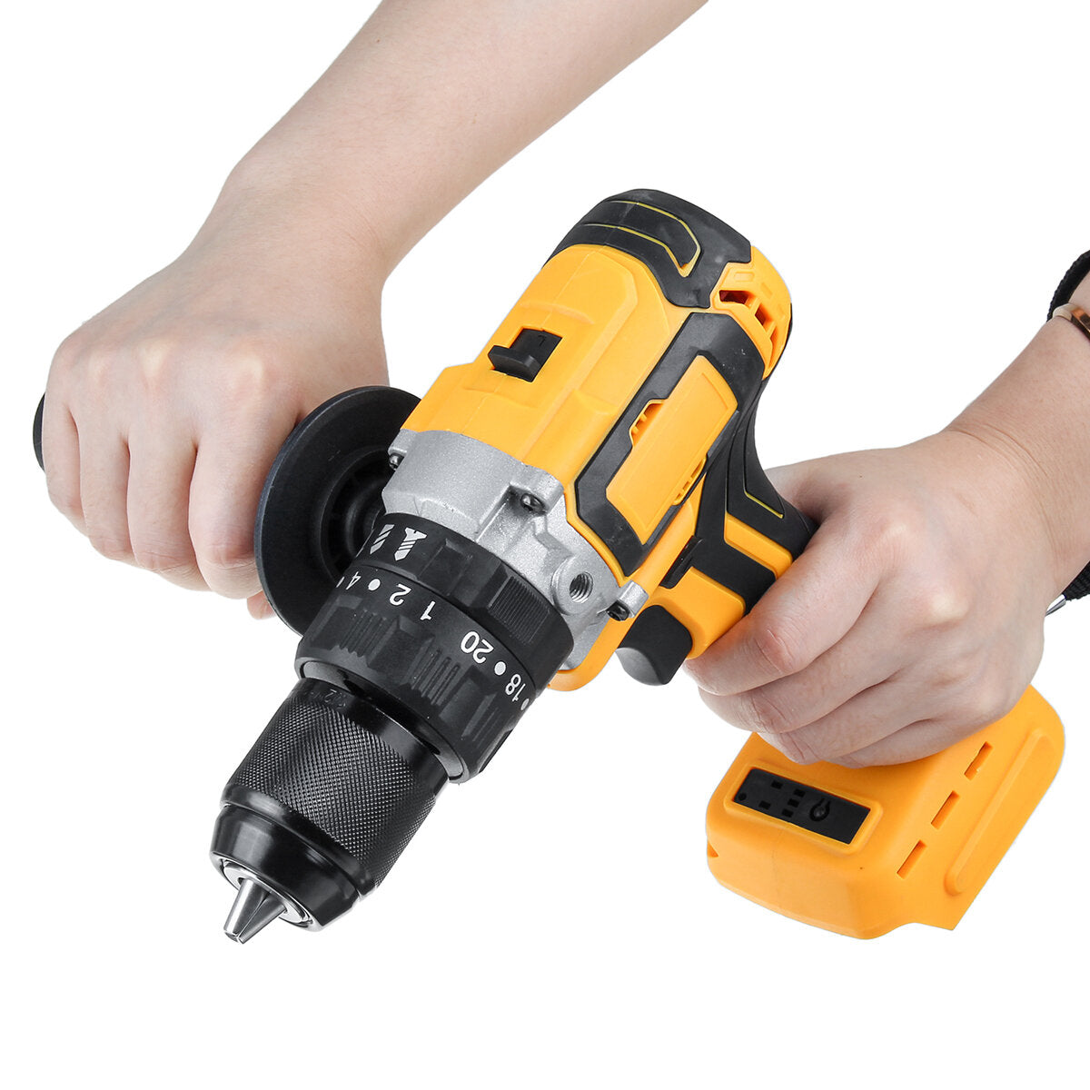 18V Electric Impact Drill 13mm 4000RPM Brushless Electric Screwdriver for Makita Battery