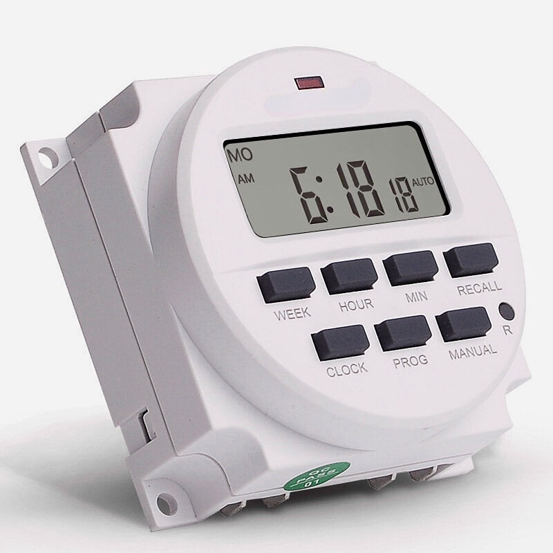 Microcomputer LCD Digital Industrial Electronic Time Switch Built-in UL listed Relay,220V