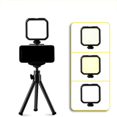 Mini Pocket Light Fill Soft Lamp 3000K-7000K for Live Broadcast Photography Studio Selfie Mobile Phone Camera 3 Color