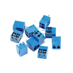 100pcs 2Pin 3pin 4Pin Wire Terminal Copper 5mm Pitch PCB Screw Terminal Block Connectors 300V 16A