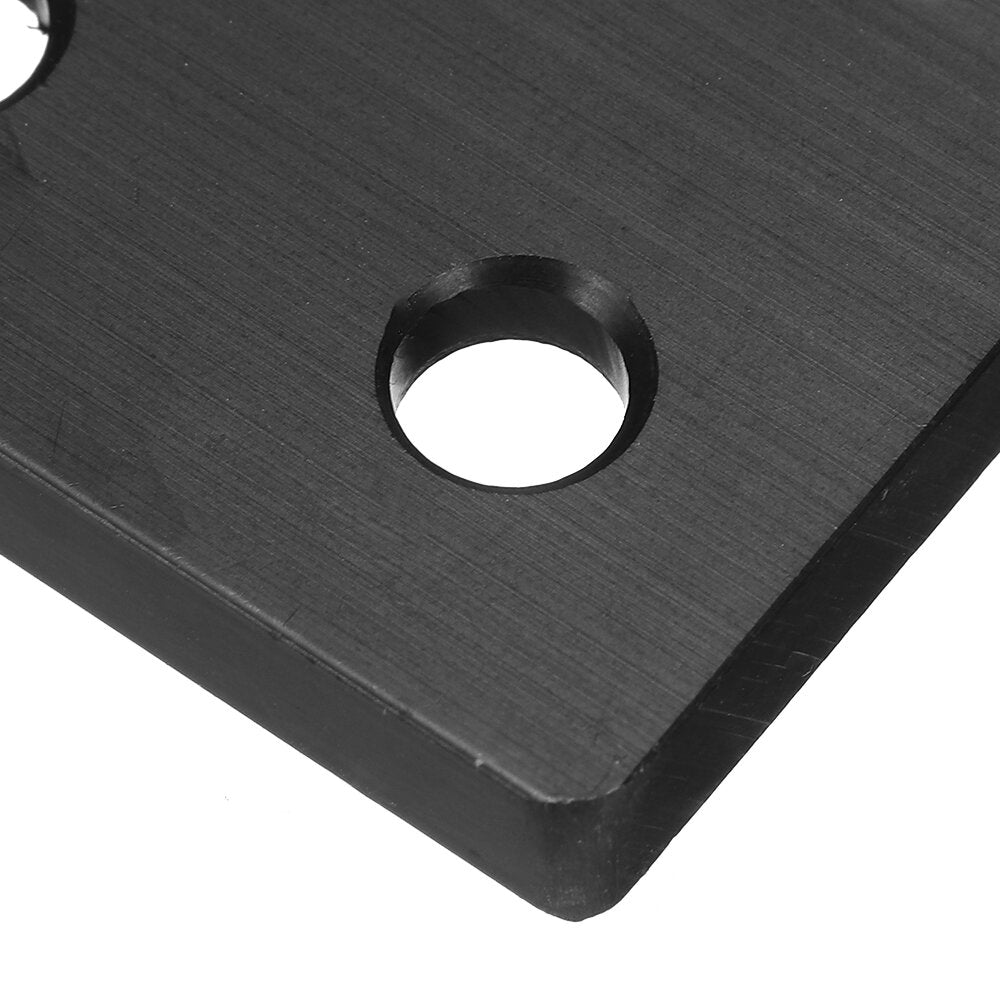 2Pcs 4040 Aluminum Profile End Cap Cover Plate Single/Double Holes 40*40 Double Slot Metal Cover For Aluminum Profiles