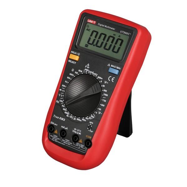 Digital True RMS Multimeter Multimetro Tester With Test Lead Cable