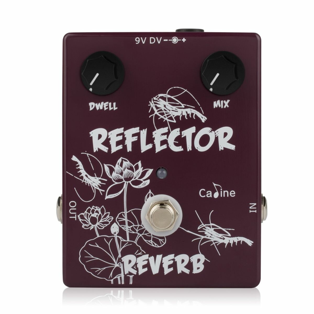 Guitar Reflector Spring Reverb Guitar Effect Pedal With Aluminum Alloy Housing Guitar Accessories