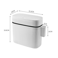 Multi-function Bathroom Trash Can Wastebasket Toilet Brush Toilet Garbage Bin Waste Dustbin Restroom