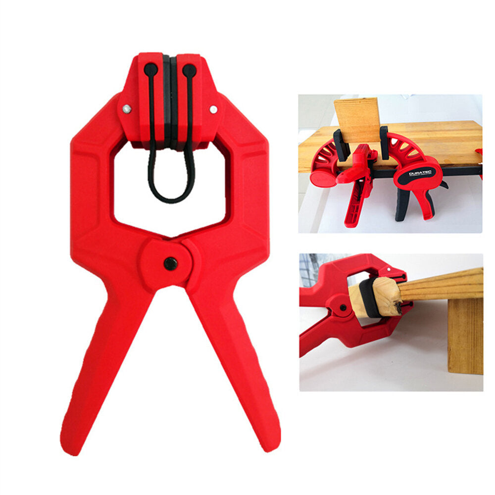 High Hardness Single Hand F Clamp, 50mm Max Opening - Ideal for Woodworking