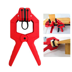 High Hardness Single Hand F Clamp, 50mm Max Opening - Ideal for Woodworking