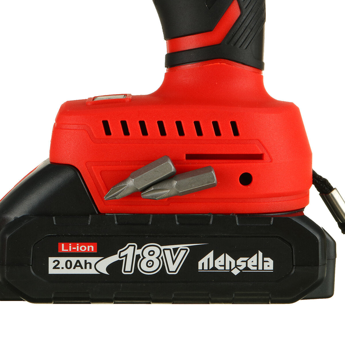 18V Cordless Brushless Impact Drill Driver Electric Hammer Drill Screwdriver 25+3 Gear Torque