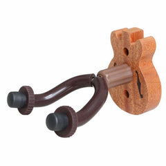 Flanger FH-06S/06W Sapele Wood Wall Mount Acoustic Guitar Bass Violin Hanger Hook Guitar Stand