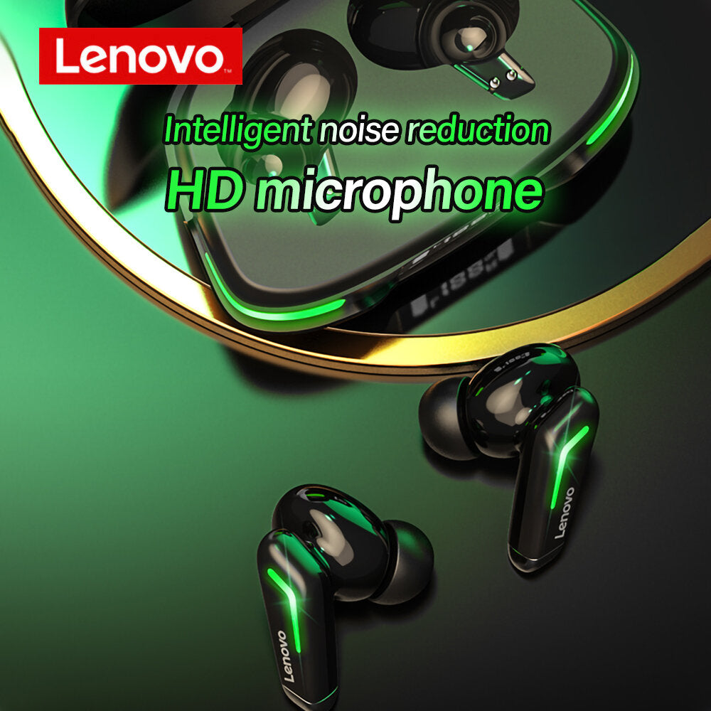 TWS bluetooth 5.0 Gaming Headset Digital Display Low Latency Headphones 9D Stereo Noise Cancelling Earphone with Mic