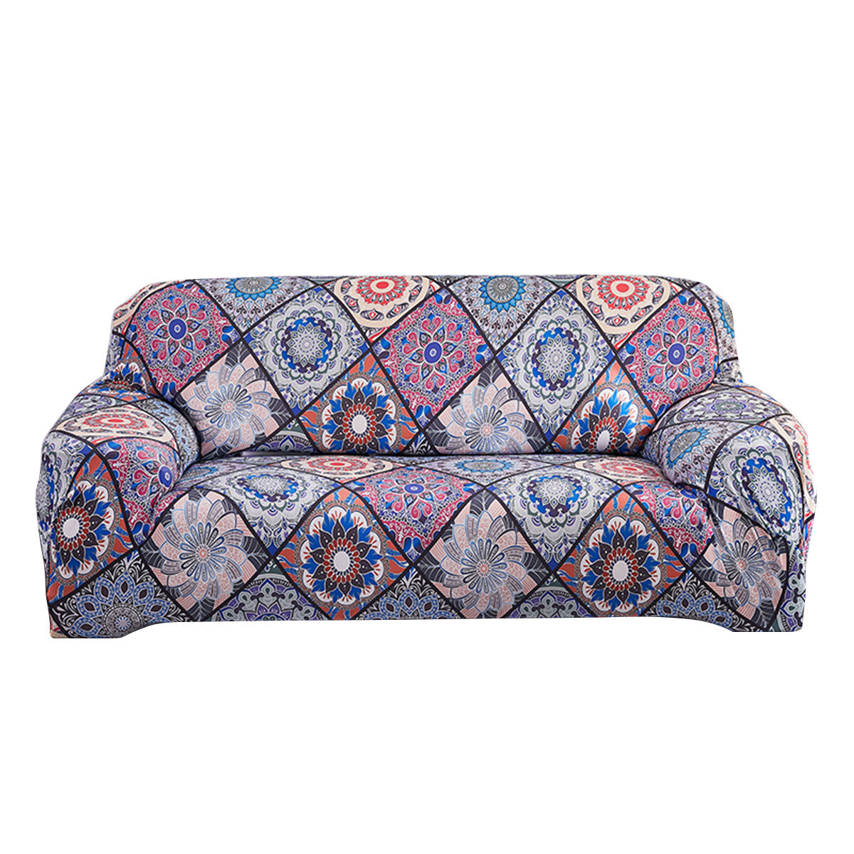 1/2/3/4 Seaters Elastic Sofa Cover Universal Bohemian Chair Seat Protector Couch Case Stretch Slipcover Home Office Furniture Decorations