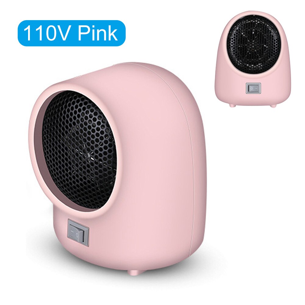 400W Mini Electric Heater 2-speed 3S Quick Heating Home Electric Heater 220V/110V Hot Fan Heater Overheating Protection Air Heat