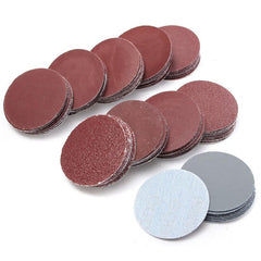 100pcs 2 Inch 50mm Sander Disc 80 to 3000 Grit Sanding Polishing Pad Sandpaper