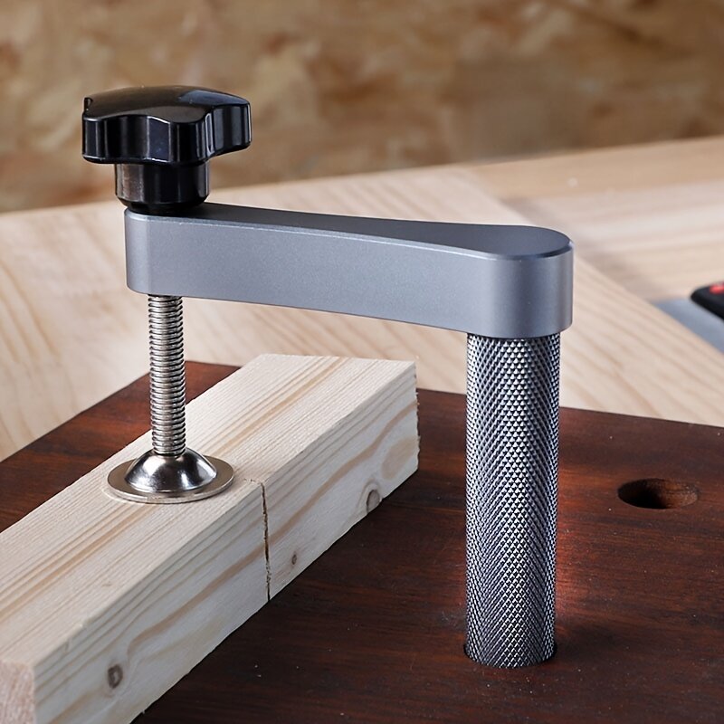 19mm/20mm Quick Action Bench Dog Clamp - Adjustable Woodworking Hold Down