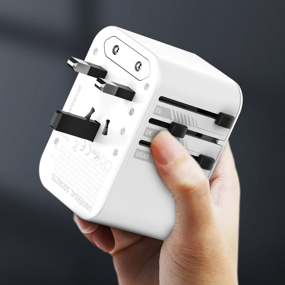 65W GaN 3-Port USB PD Charger: Fast Charging for iPhone, Hui, Samsung, Xiaomi