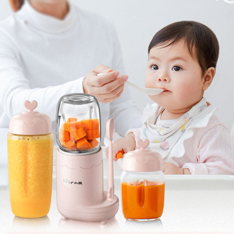 200W 220V Portable Multi-functional Baby Food Blender Juicer Machine Meat Grinder with 3 Cups