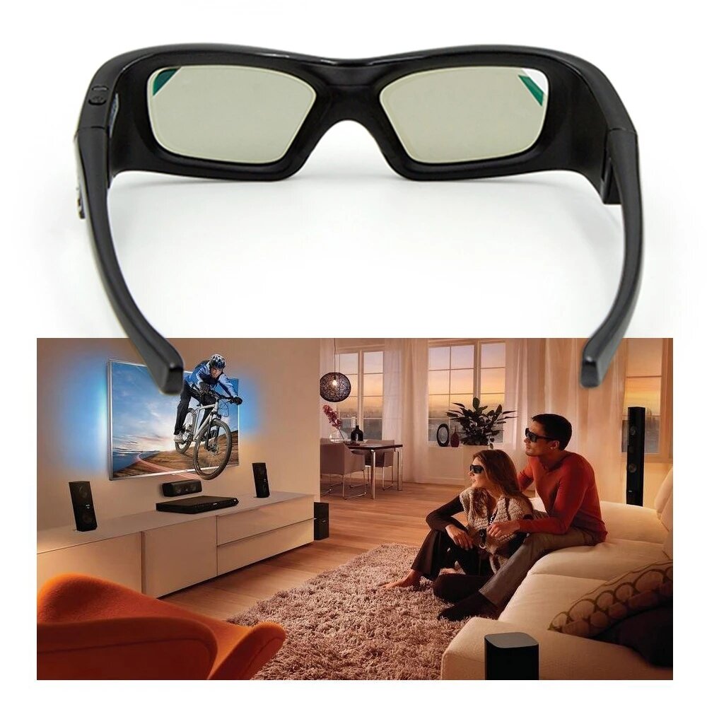 3D VR Glasses HD Quality DLP Link VR Glasses for Projector