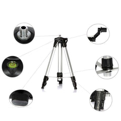 100/120/150cm Adjustable Aluminium Alloy Tripod Base Contractor For Laser Level