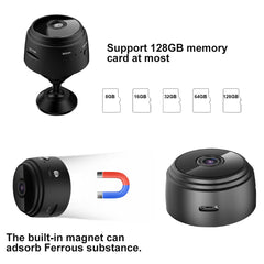 1080HD Mini IP Camera Wireless WiFI Smart Home Security Monitor