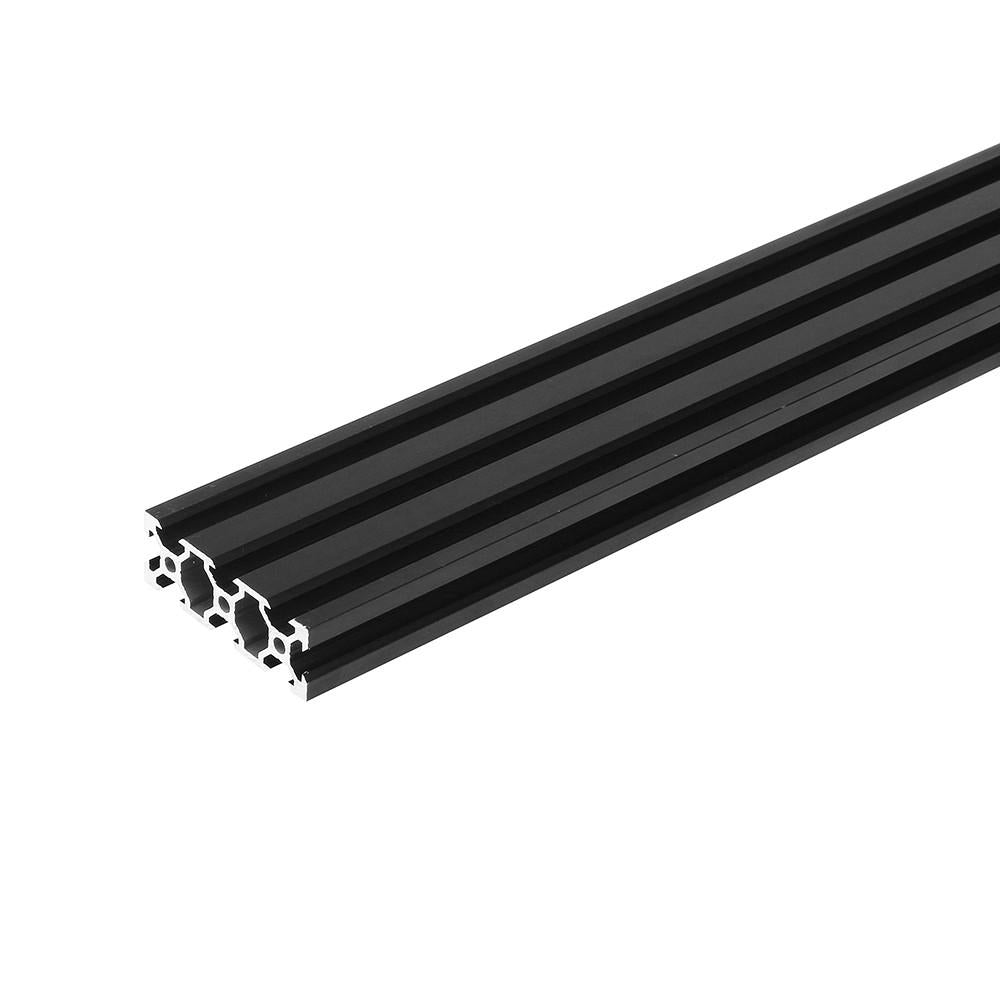 200-1000mm Black 2060 V-Slot Aluminum Profile Extrusion Frame for CNC Tool DIY
