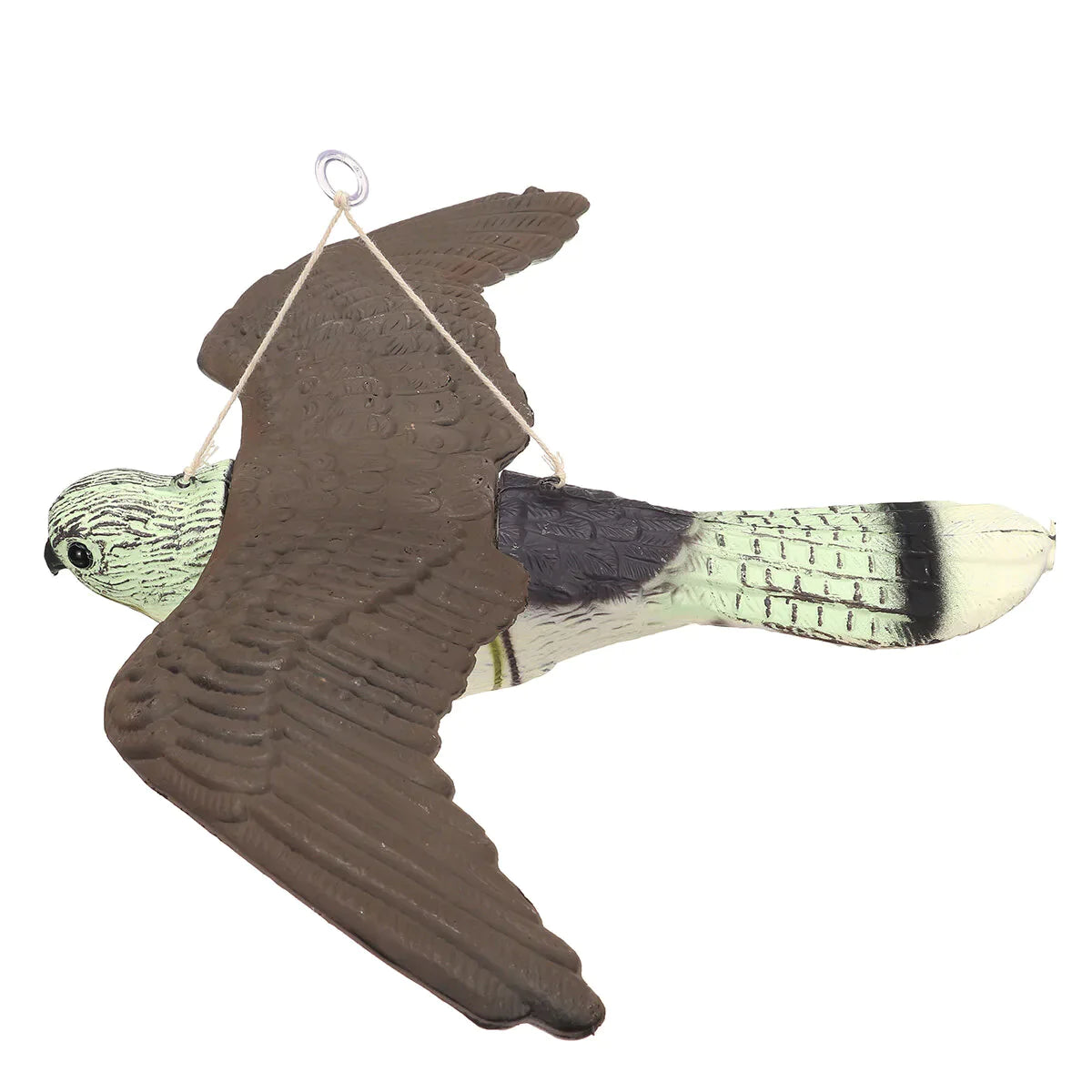 3D Hunting Decoy Flying Falcon Hawk Bird Artificial Flying Hawk Deterrent Scarer Garden Yard Hanging Repellent Pest Supplies