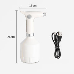 1000ML USB Electric Pressure Spray Bottle Automatic Watering Tool Flower Plant