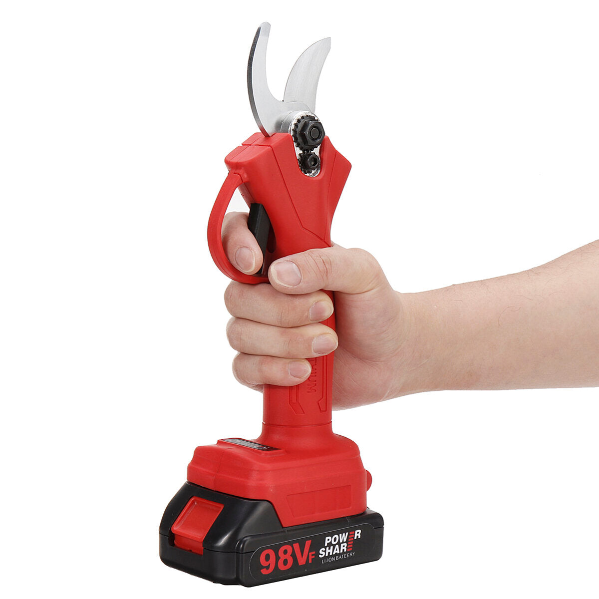 21V 30mm Cordless Electric Scissors 3 Gears Pruning Shears Tree Branch Pruner Garden Tools