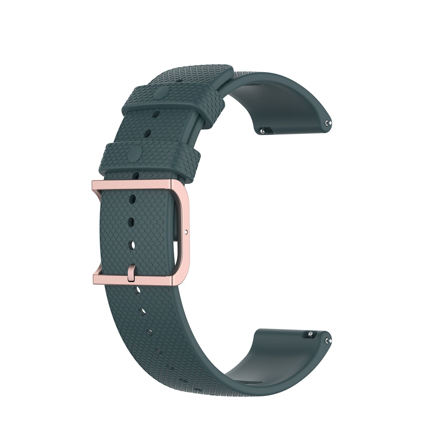 20mm Dot Pattern Silicone Smart Watch Band Replacement Strap