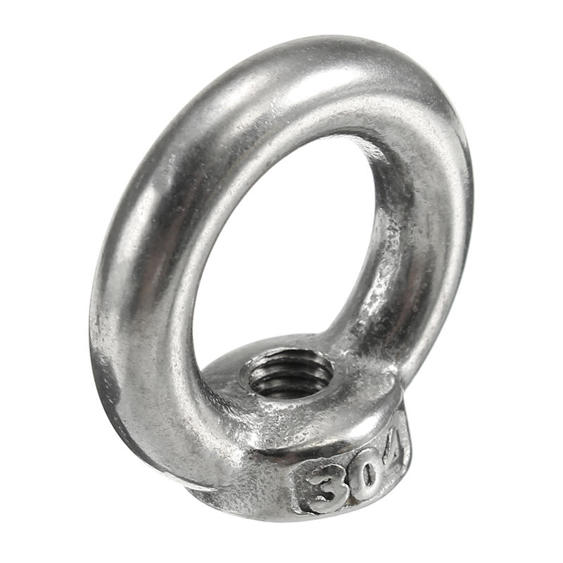 M3 M4 M5 M6 Ring Shape Lifting Eye Nut Female 304 Stainless Steel Eye Nut