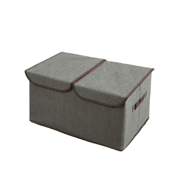 Large Double Cover Clothes Separate Storage Box Toy Storage Case Underwear Container Clothes Storage Bag