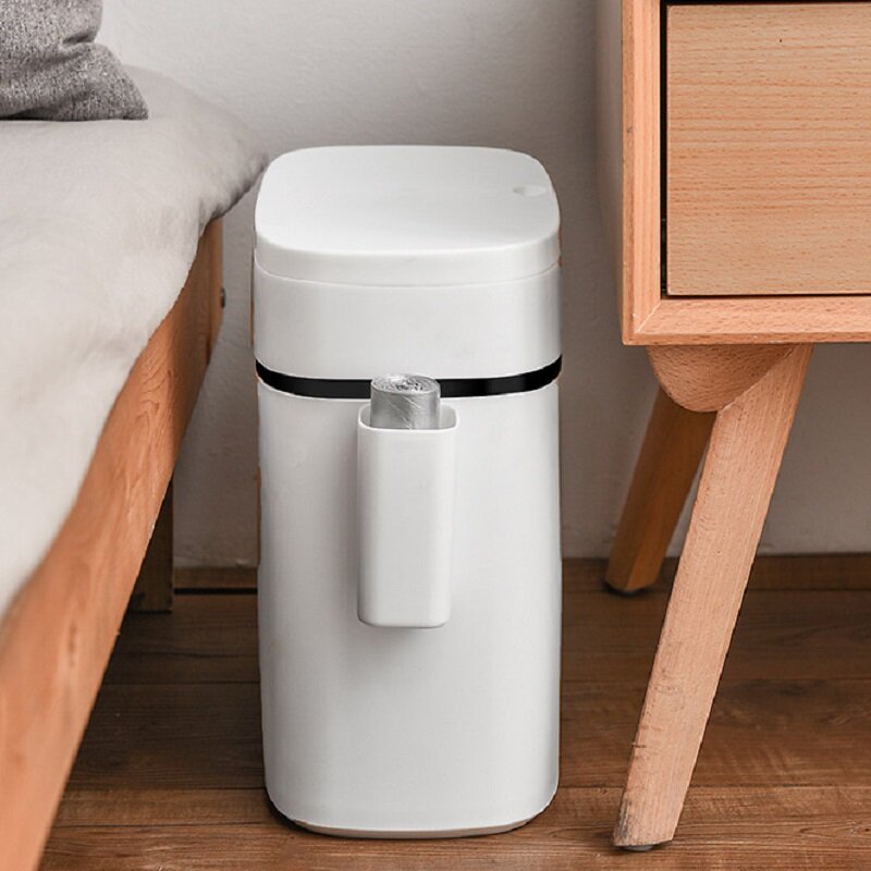 Multi-function Bathroom Trash Can Wastebasket Toilet Brush Toilet Garbage Bin Waste Dustbin Restroom