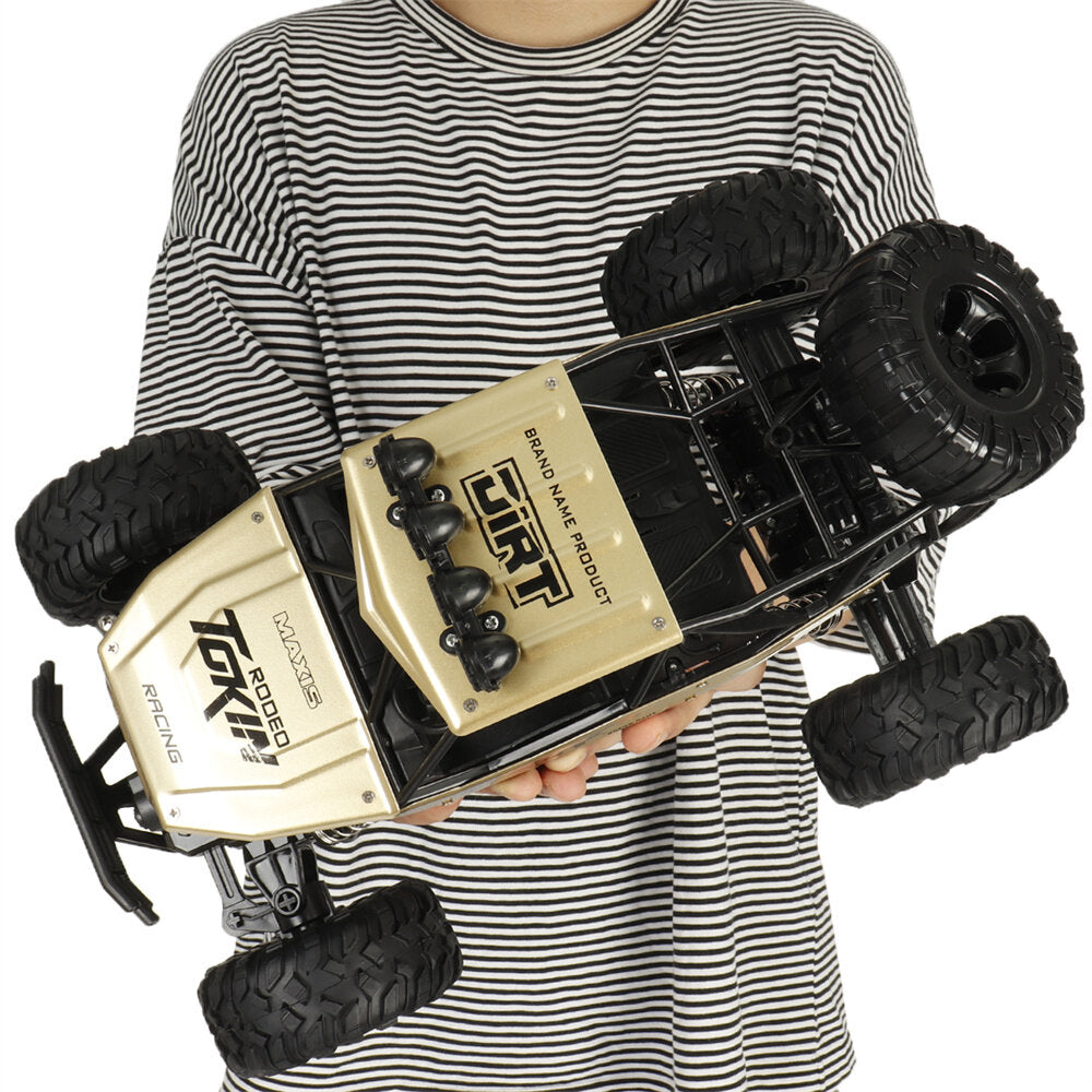 1/12 2.4G 4WD RC Electric Car w/ LED Light Monster Truck Off-Road Climbing Truck Vehicle