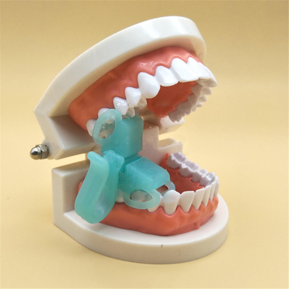 2pcs Dental Bite Blocks Soft Silicone Cheek Retractor Autoclave Orthodontic Oral Care Dental Tools