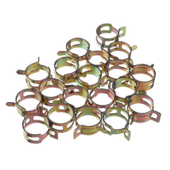 155Pcs Reusable Pipe Fastener Metal Spring Clip 6-22mm Water Hose Air Tube