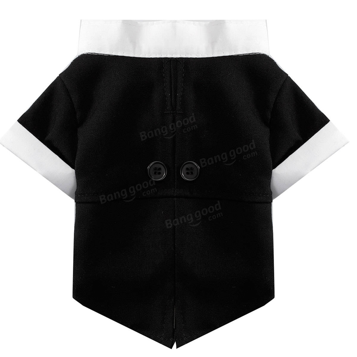 Pet Dog Cat Clothes Puppy Bow Tie Shirt Wedding Suit Clothes Tuxedo Costume Collared Shirt Jumpsuit