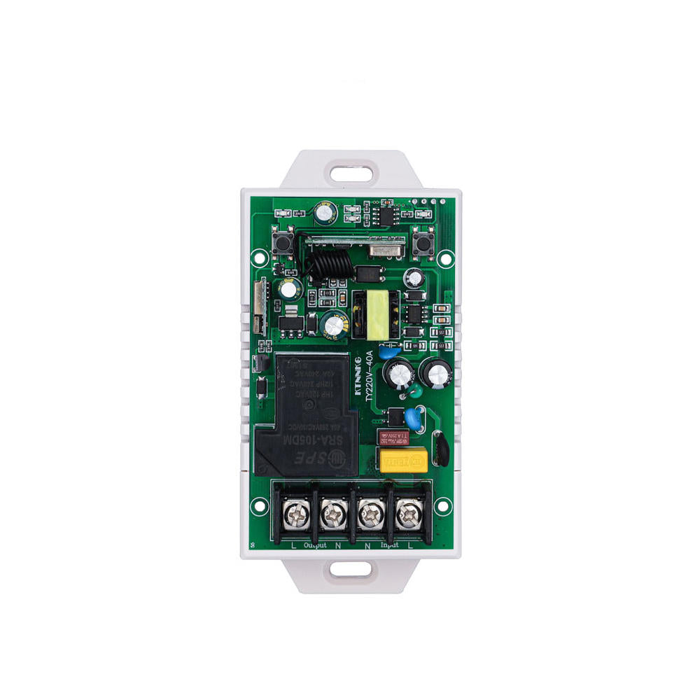 WIFI Smart Switch Socket Controls High Power Air Conditioners Pumps Work with Alexa and Google Home 40A 433Mhz 1Gang 4000W AC90-250V