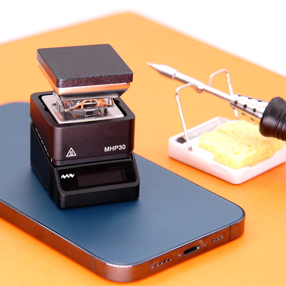 Mini OLED Hot Plate Preheater 60W 350 Soldering Station Preset Temperature for PCB SMD Heating