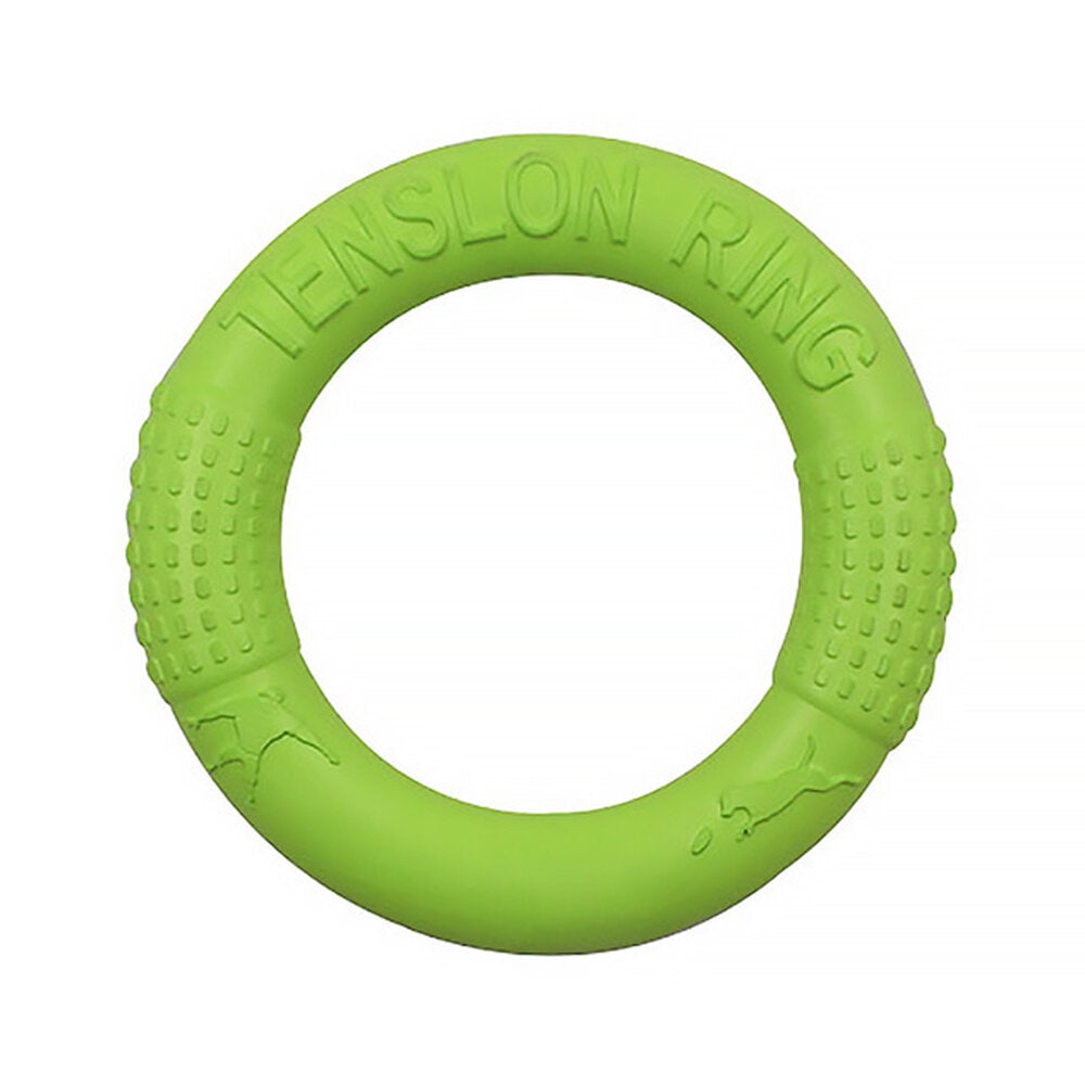 Pet Flying Discs Dog Training Ring Puller Resistant Bite Floating Toy for Puppy Outdoor Interactive Game Playing