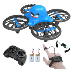 Mini Drone for Kids Gesture Sensing Control 360 Flip LED Light Altitude Hold RC Quadcopter